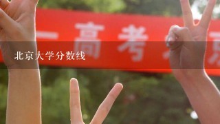 北京大学分数线