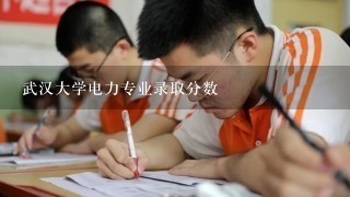 武汉大学电力专业录取分数