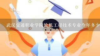 武汉交通职业学院轮机工程技术专业今年多少分数线