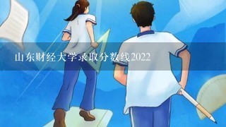 山东财经大学录取分数线2022