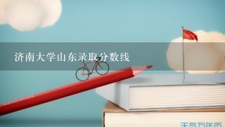 济南大学山东录取分数线