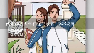 沈阳药科大学在辽宁录取1本B段吗