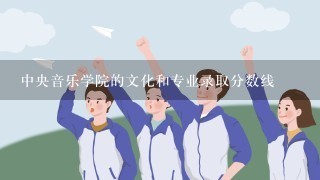 中央音乐学院的文化和专业录取分数线