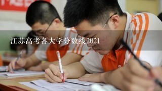 江苏高考各大学分数线2021